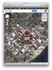 Dane County Farmer's Market takes up 8 city blocks around the Capitol Square in Madison.